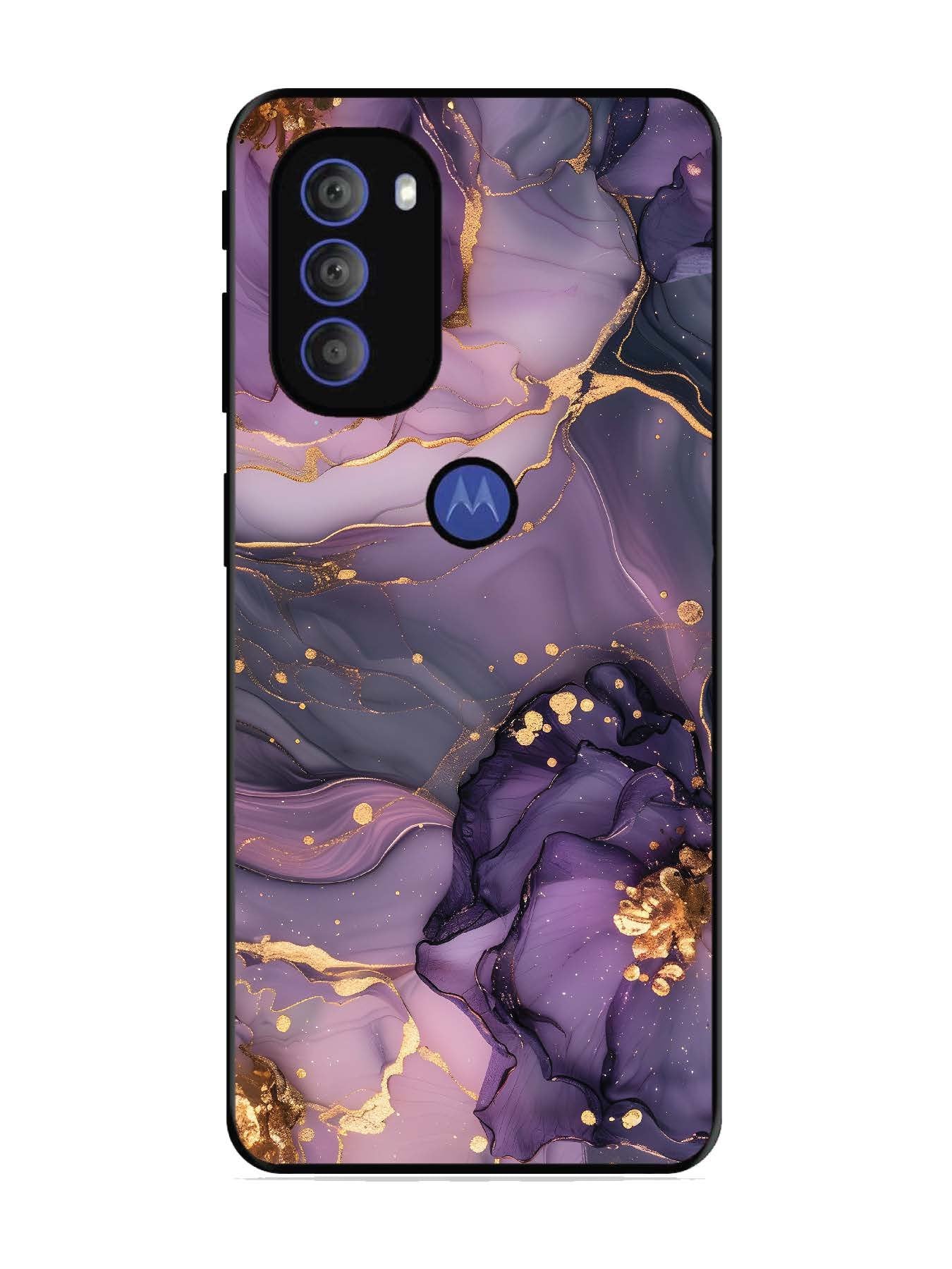 Motorola Moto G71 5G Royal Orchid Theme Marble