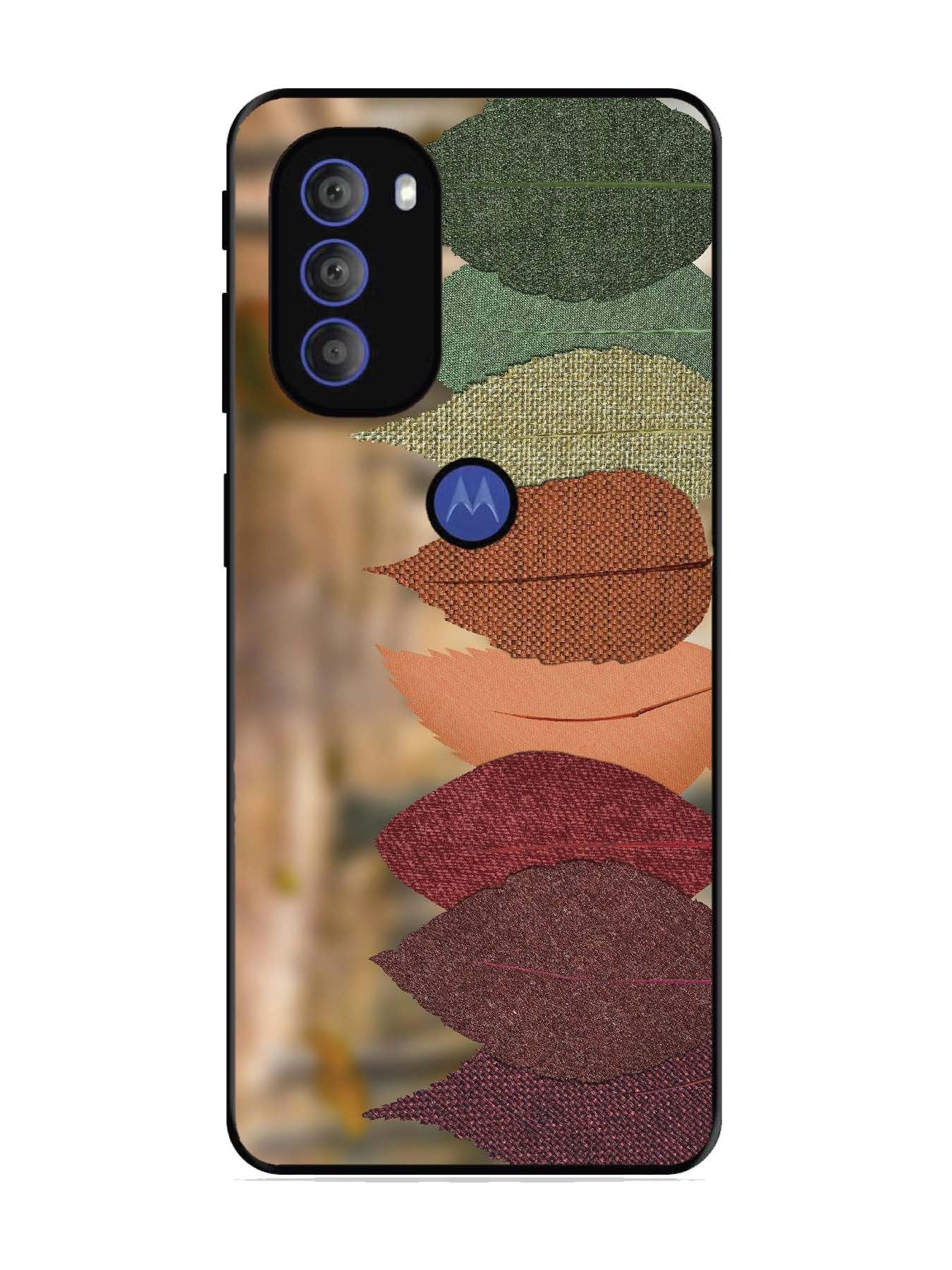 Motorola Moto G71 5G Fabric Leafs