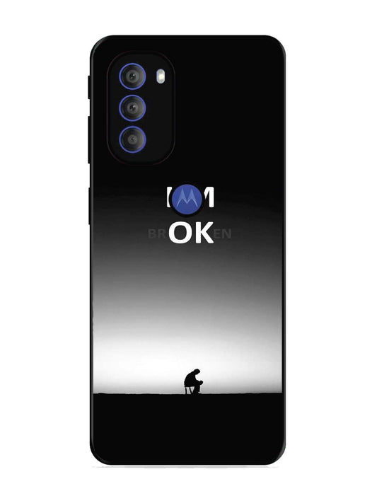 Motorola Moto G71 5G I'm Broken A man on Chair Alone