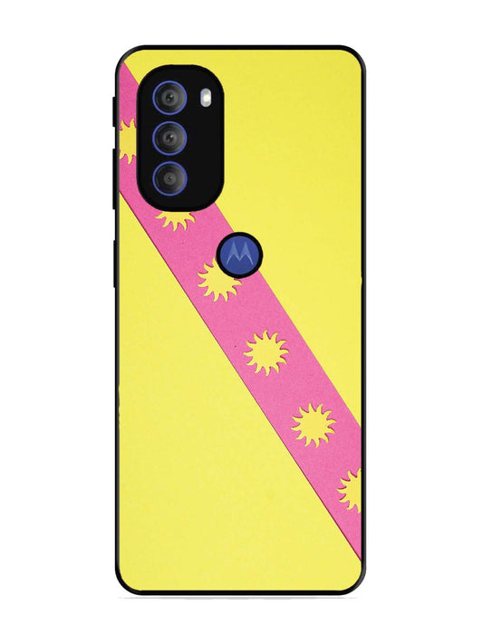 Motorola Moto G71 5G Pick Strip on Yellow Colour