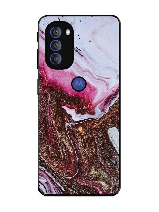 Motorola Moto G71 5G Elegant Rose & Gold Marble