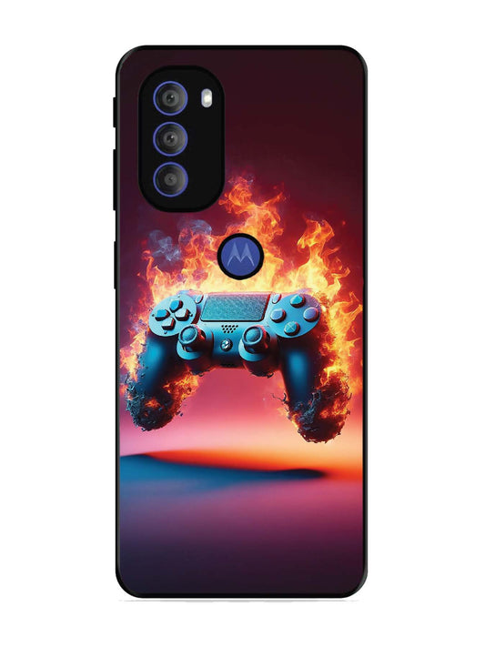 Motorola Moto G71 5G Console on fire