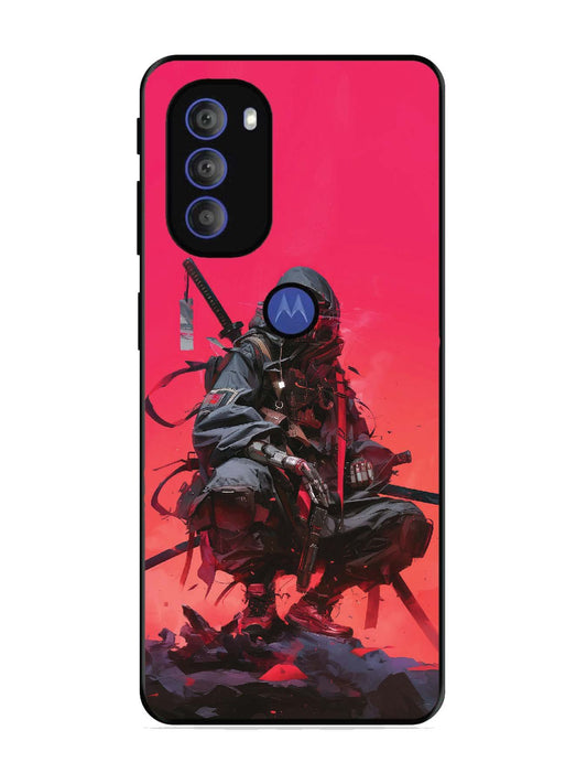 Motorola Moto G71 5G Cyberpunk Ninja Katana