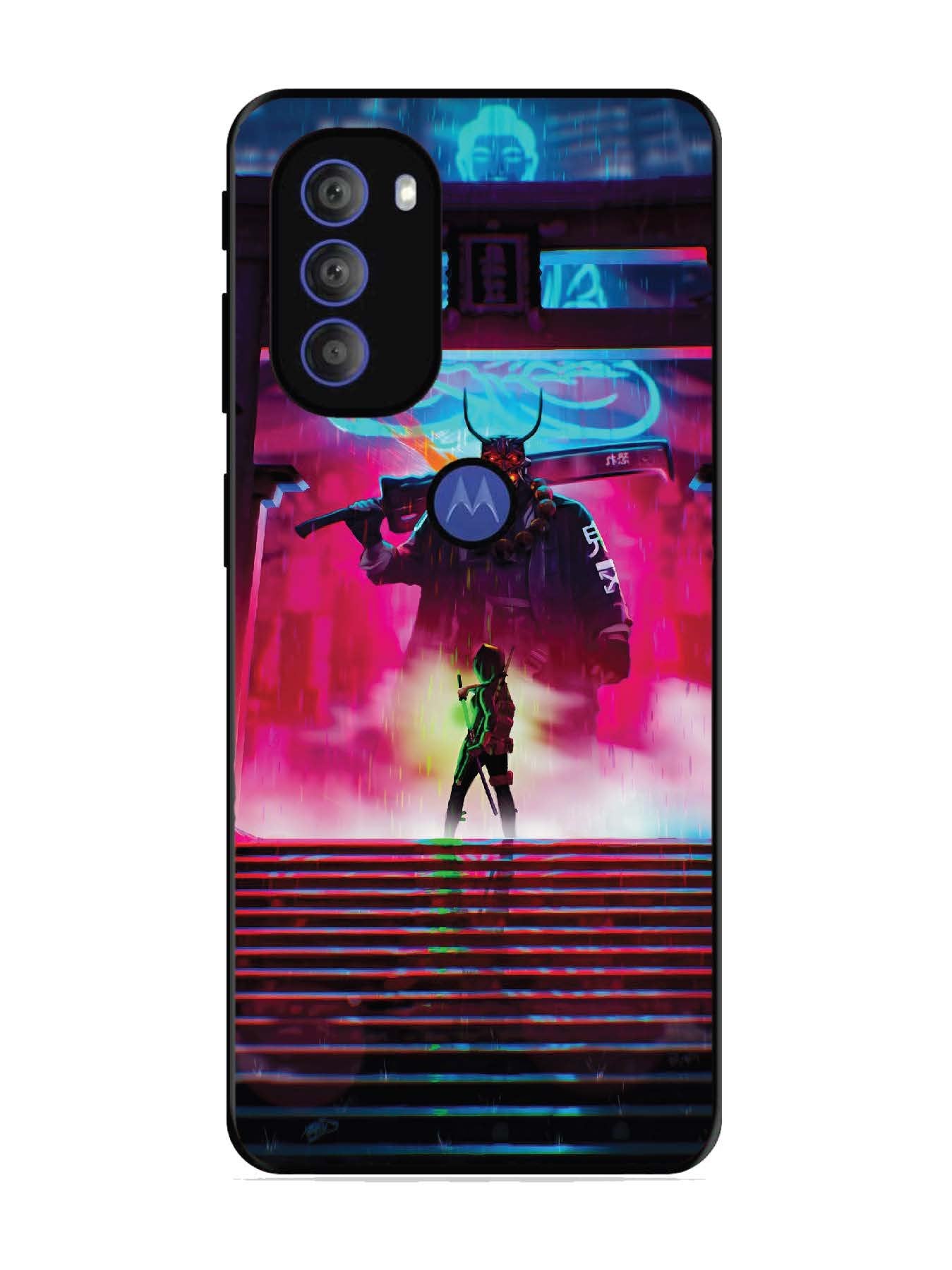 Motorola Moto G71 5G Cyberpunk Yokai Monster
