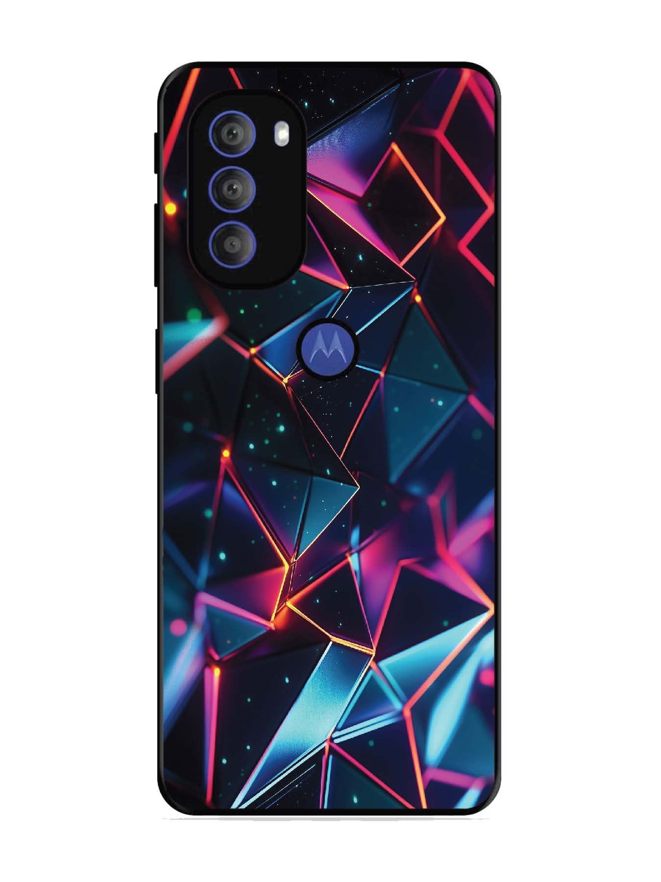 Motorola Moto G71 5G 3D Abstract Polygon