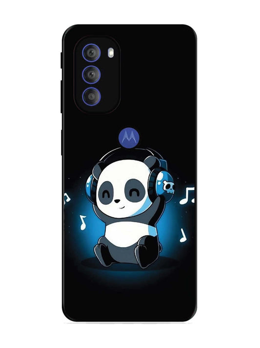 Motorola Moto G71 5G Panda Listening Music