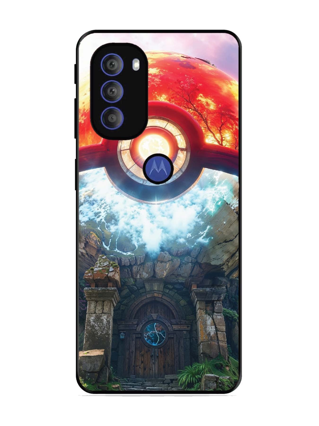 Motorola Moto G71 5G Cartoon-ball-house-anime