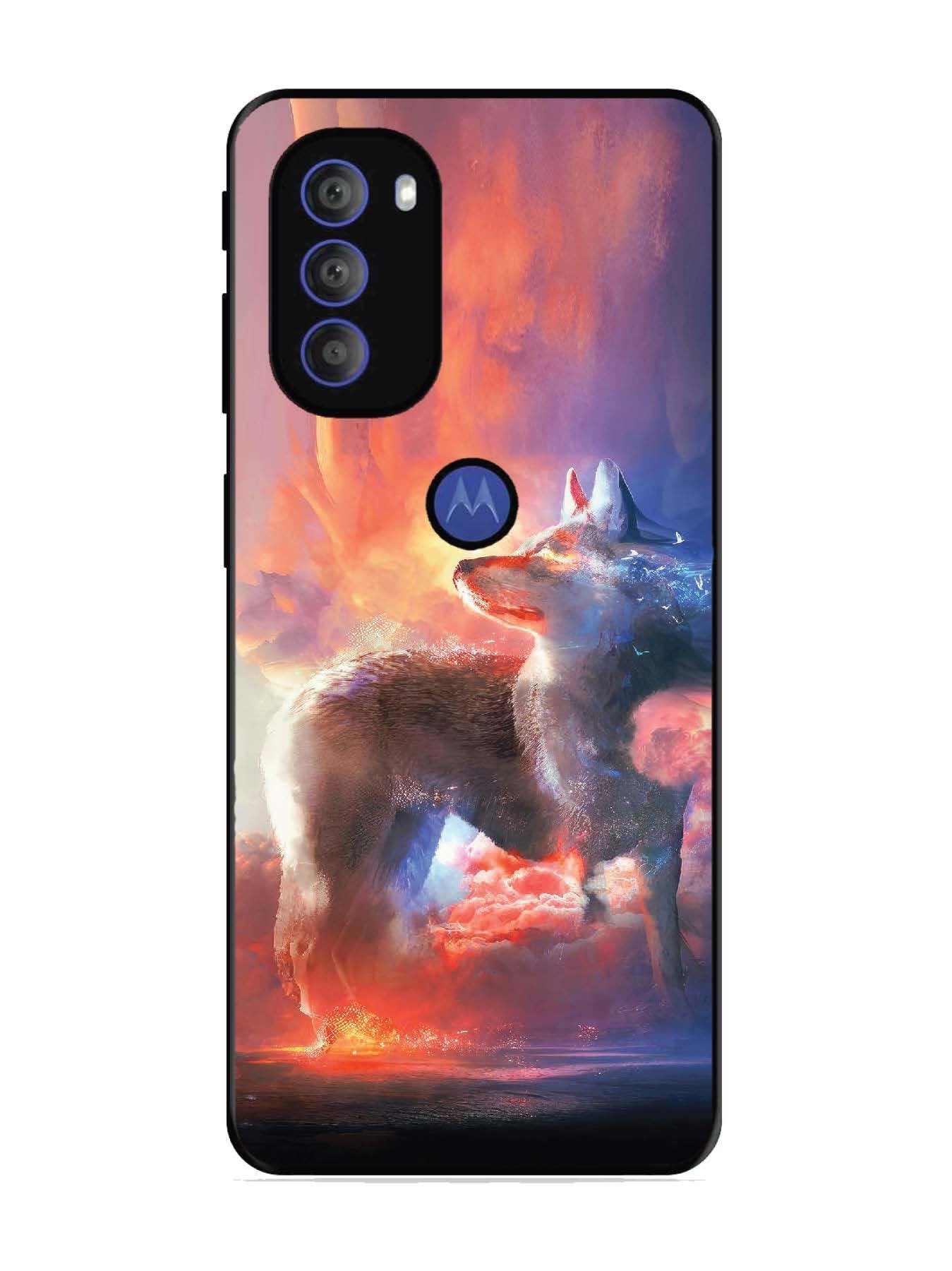 Motorola Moto G71 5G wolf-fantasy-animal