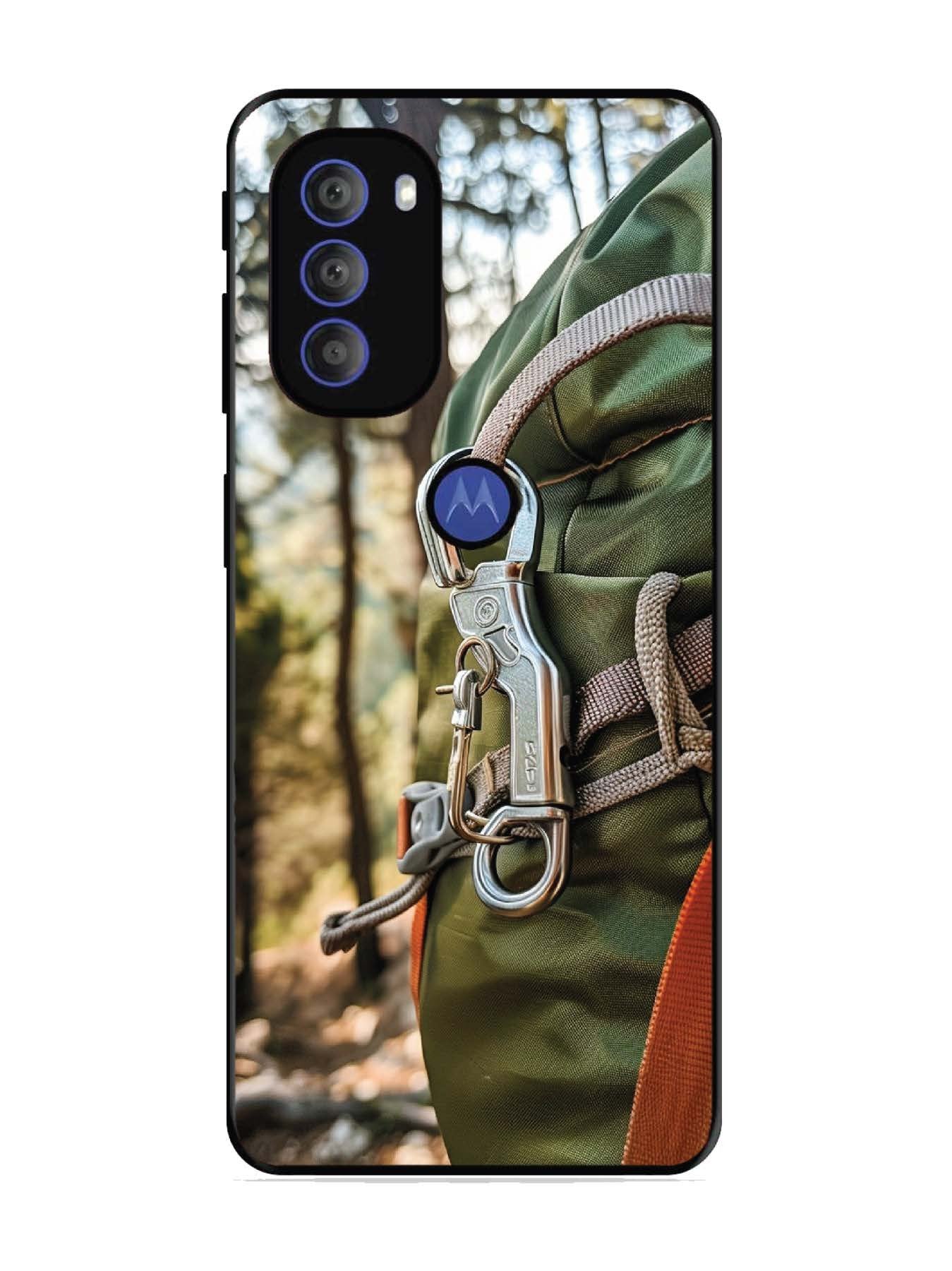 Motorola Moto G71 5G Hiking Gear Close-up