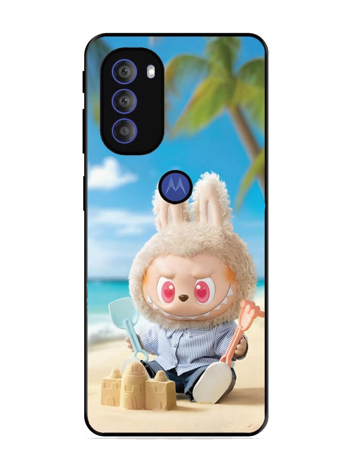 Motorola Moto G71 5G Labubu at the Beach
