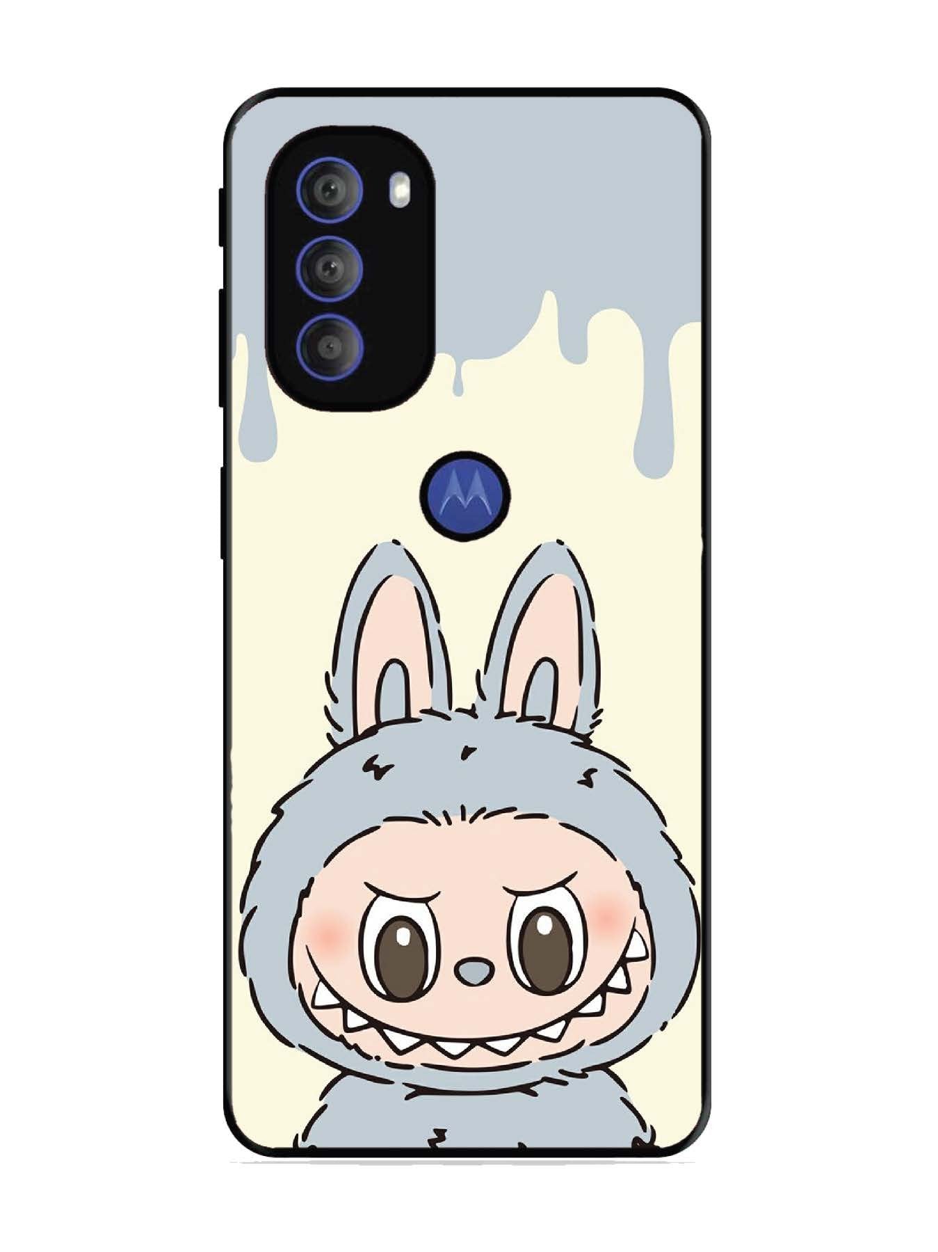 Motorola Moto G71 5G Labubu Closeup Blue