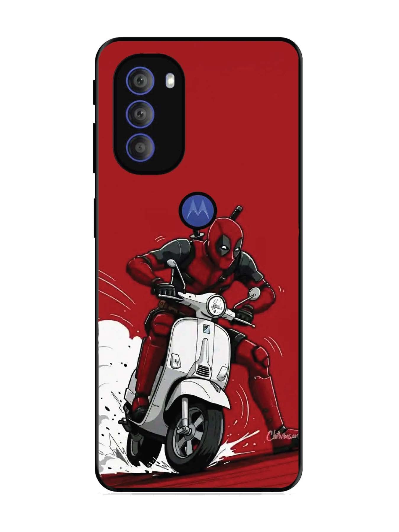 Motorola Moto G71 5G Deapool and Scooty