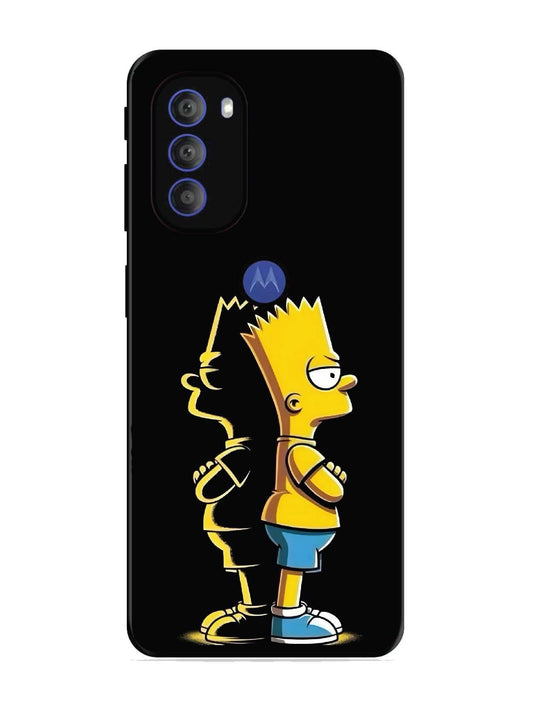 Motorola Moto G71 5G Bart Simpson Shadow Edge