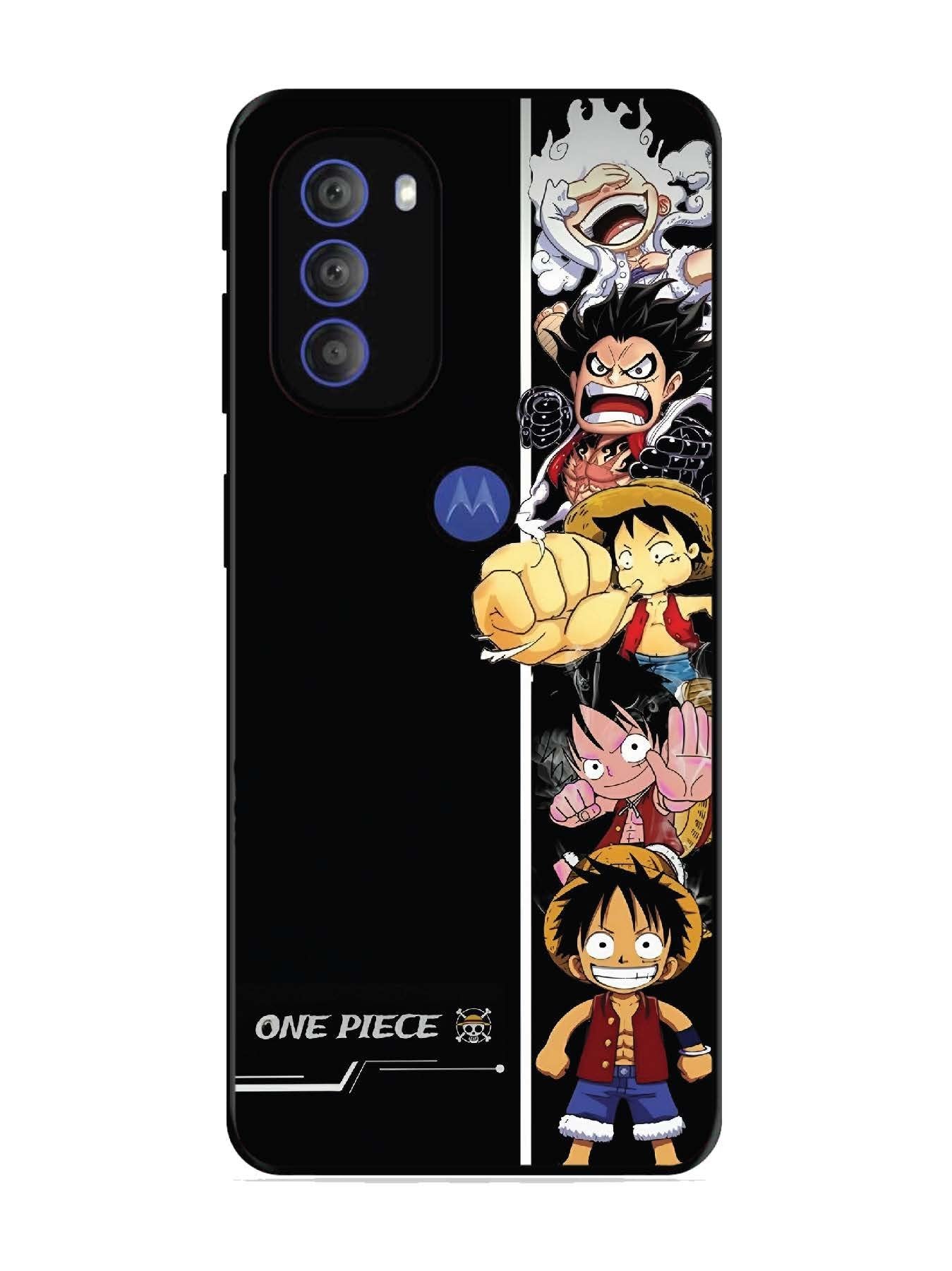 Motorola Moto G71 5G Luffy Evolution Gear 5 Anime Art