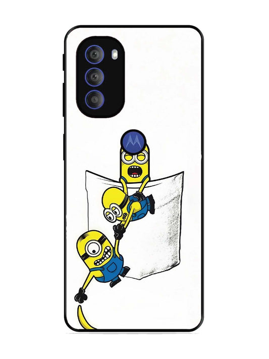 Motorola Moto G71 5G Minions Pocket Climb Banana