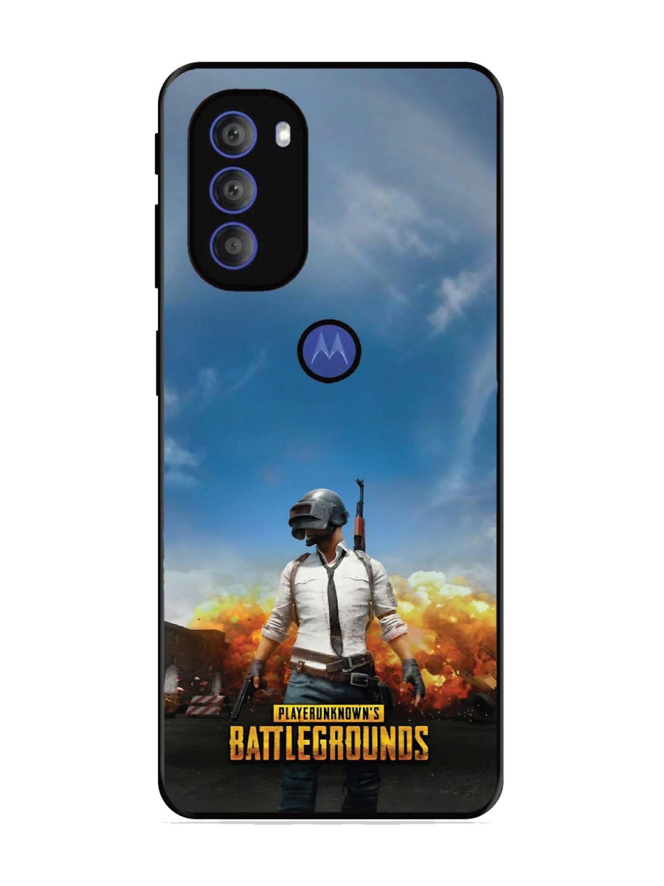 Motorola Moto G71 5G PUBG iconic poster