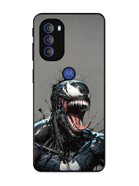 Motorola Moto G71 5G Venom Symbiote Grin Art