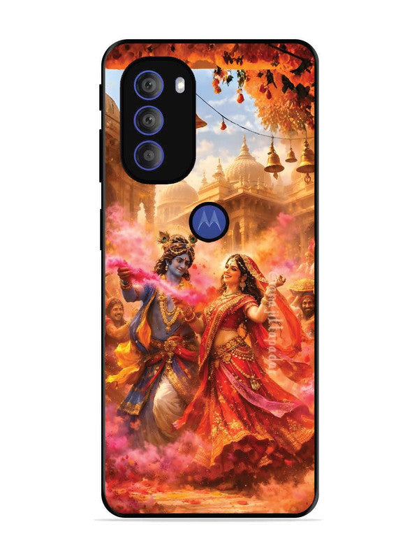 Motorola Moto G71 5G Radha Krishna Playing Holi