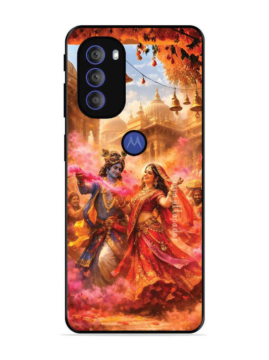 Motorola Moto G71 5G Radha Krishna Playing Holi