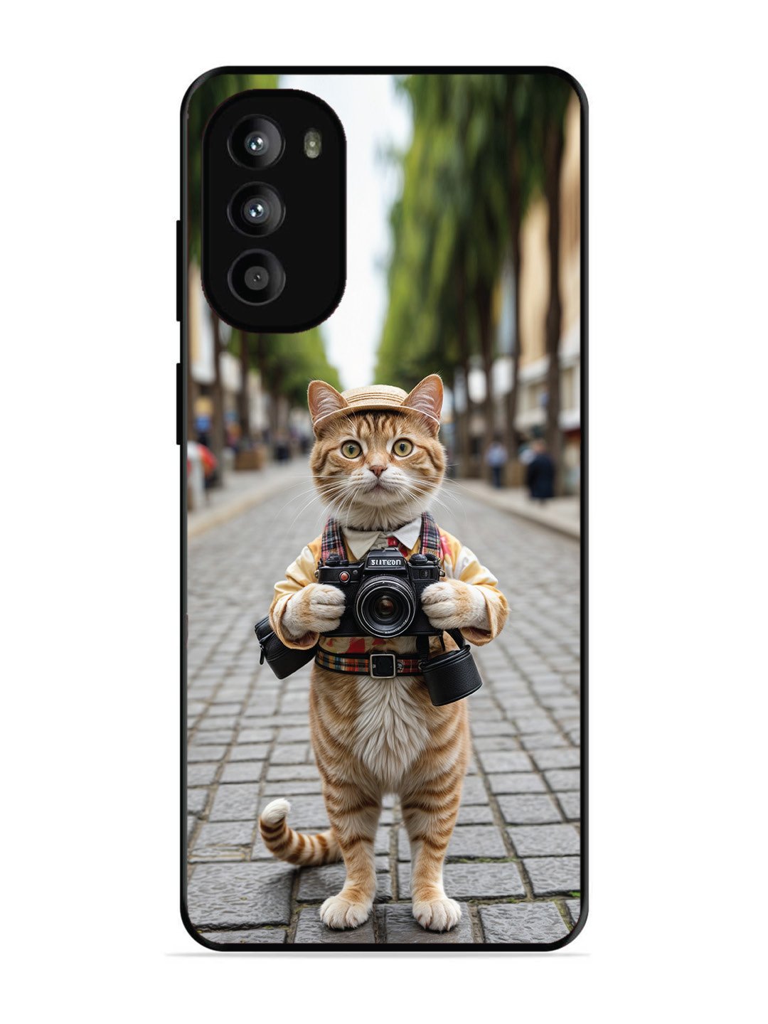 Motorola Moto G82 Cat as Cameraman