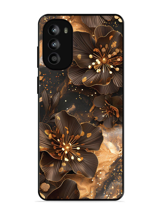 Motorola Moto G82 Golden Flowars