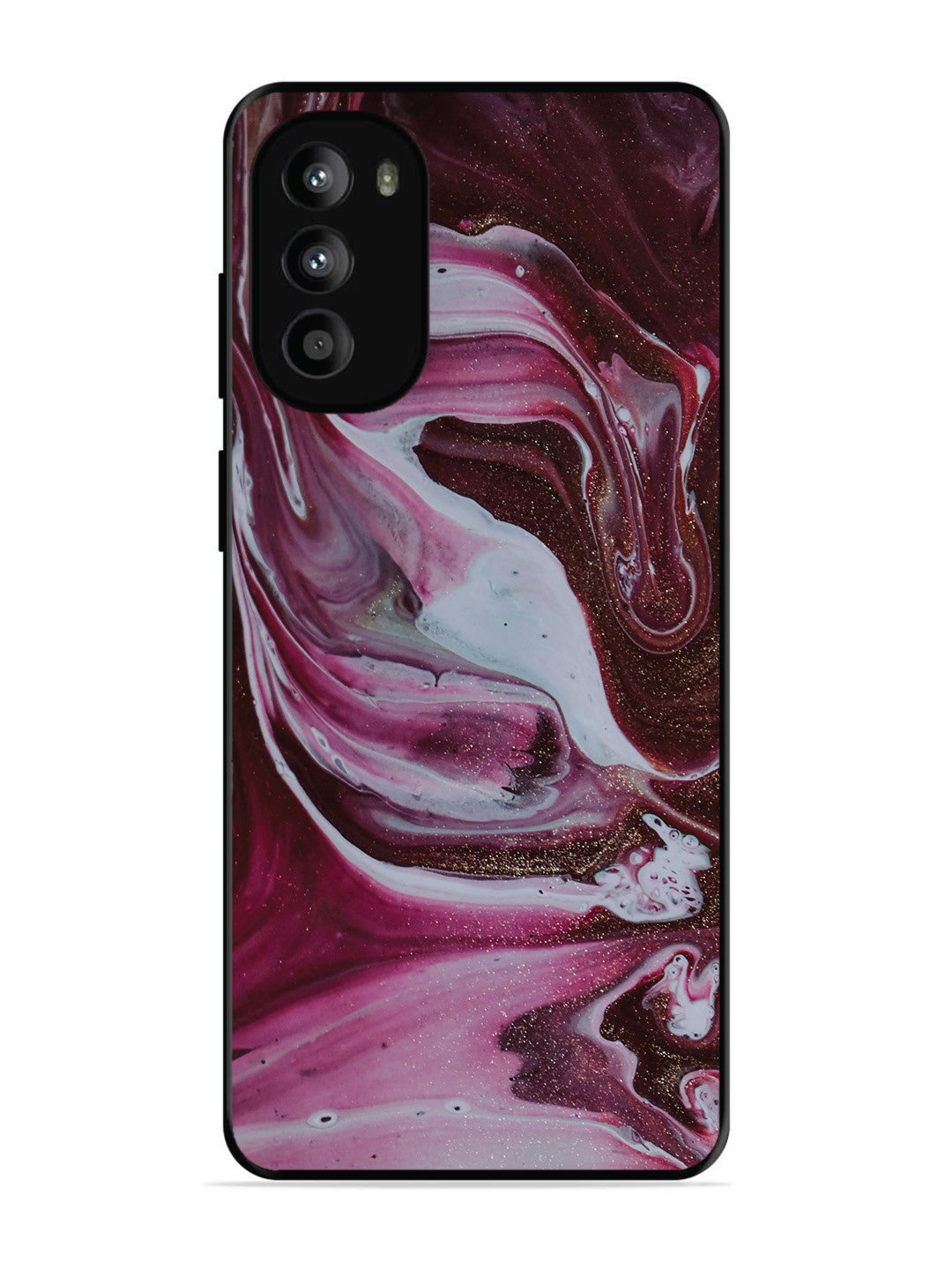 Motorola Moto G82 Pink And Golden Marble