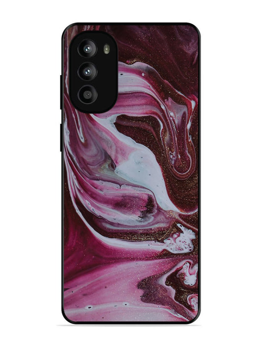 Motorola Moto G82 Pink And Golden Marble