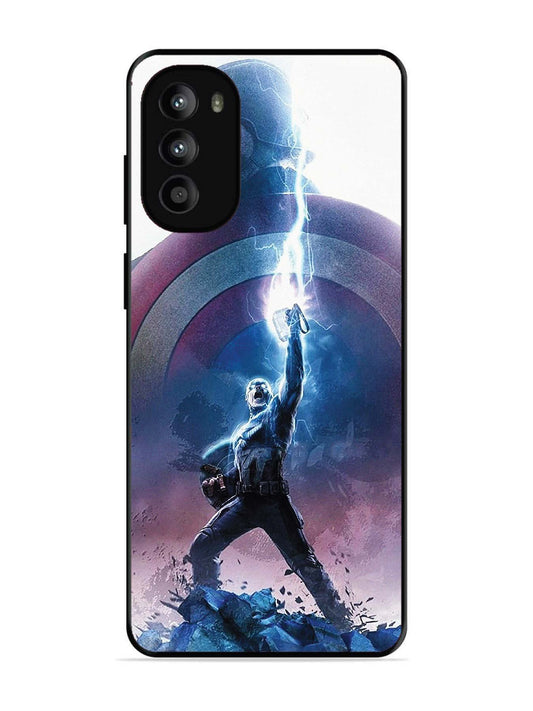 Motorola Moto G82 captain-america-thor-hammer-lightning