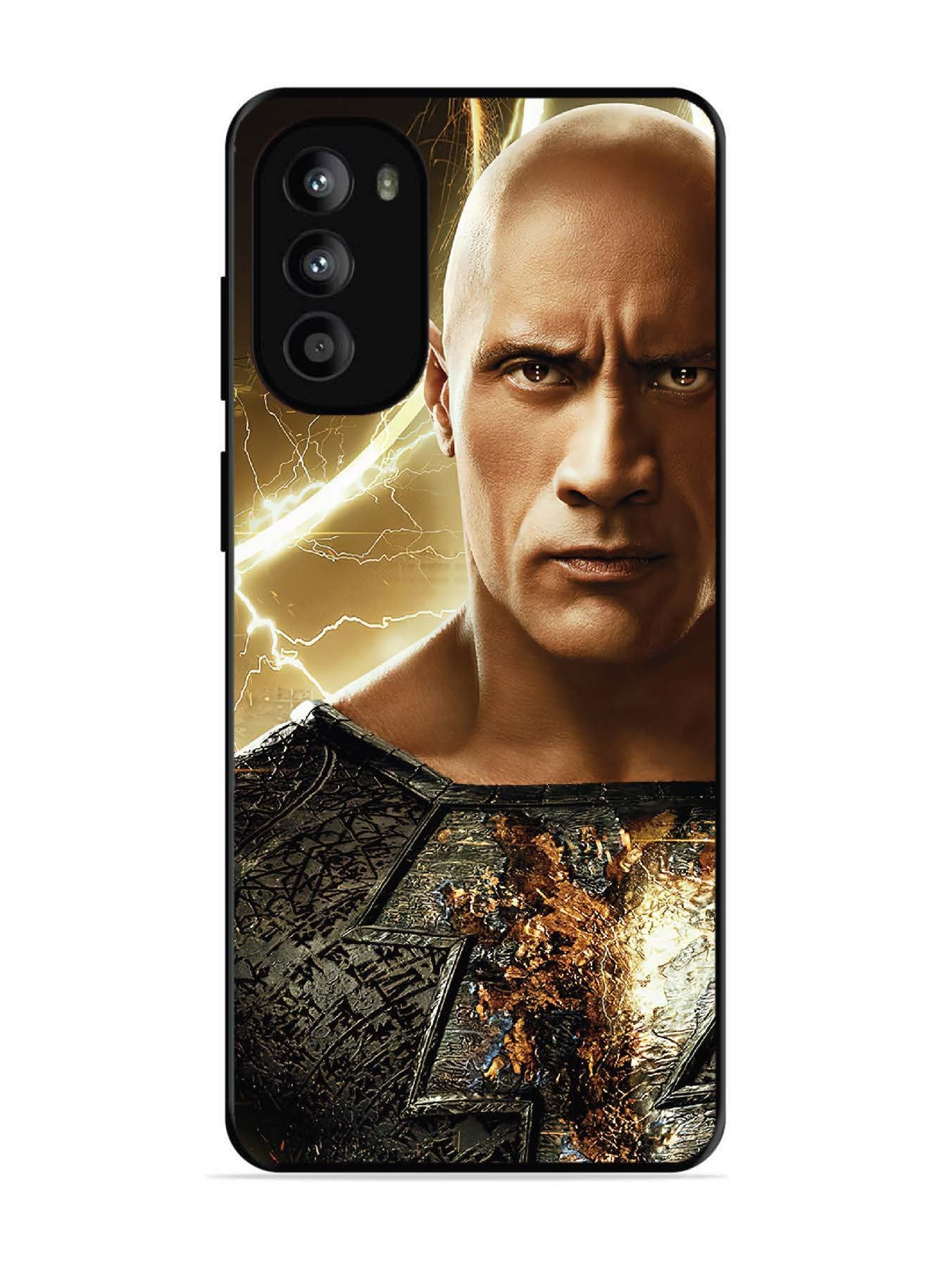 Motorola Moto G82 black-adam-character-poster