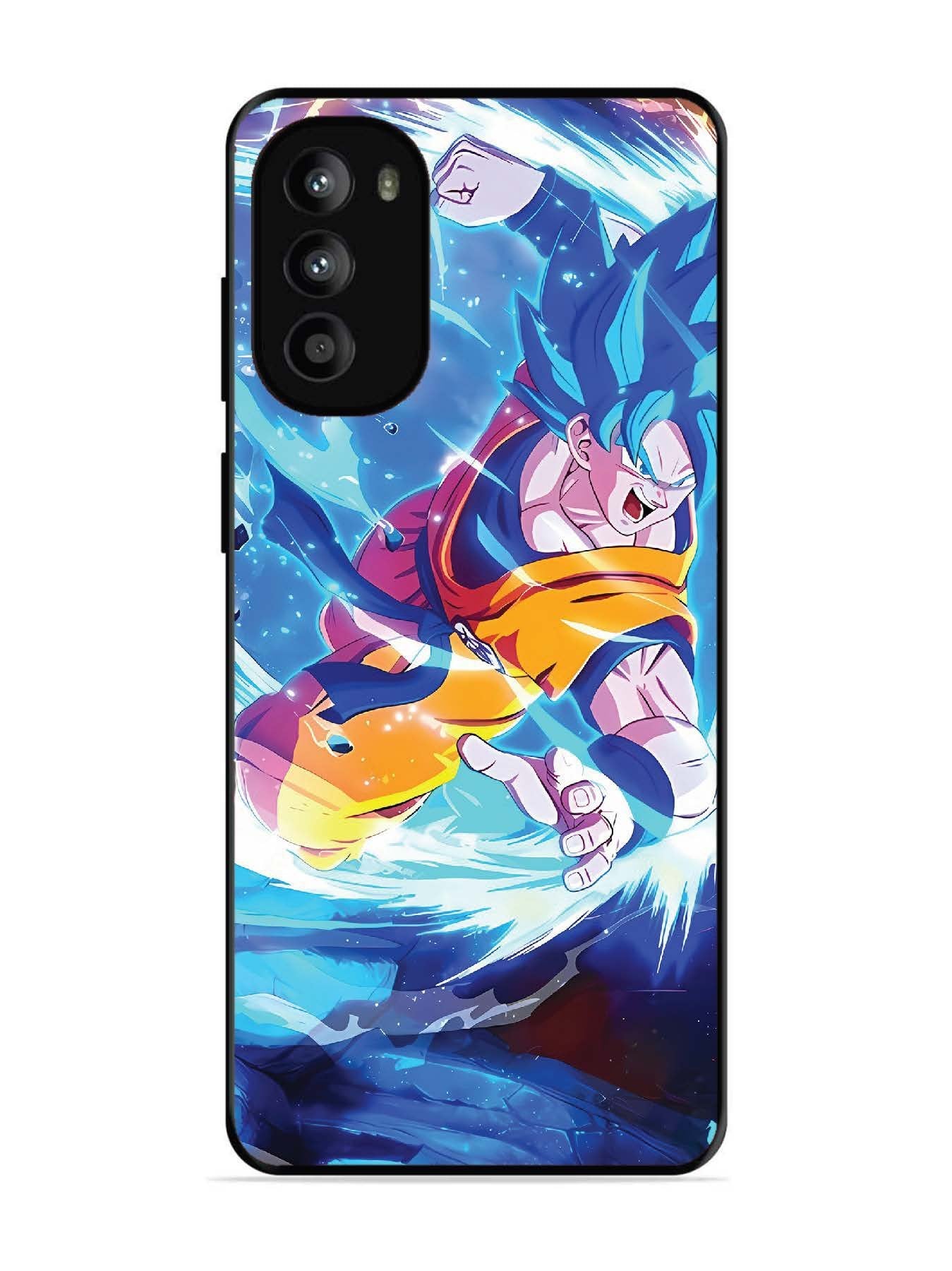 Motorola Moto G82 goku-blue-dragon-ball