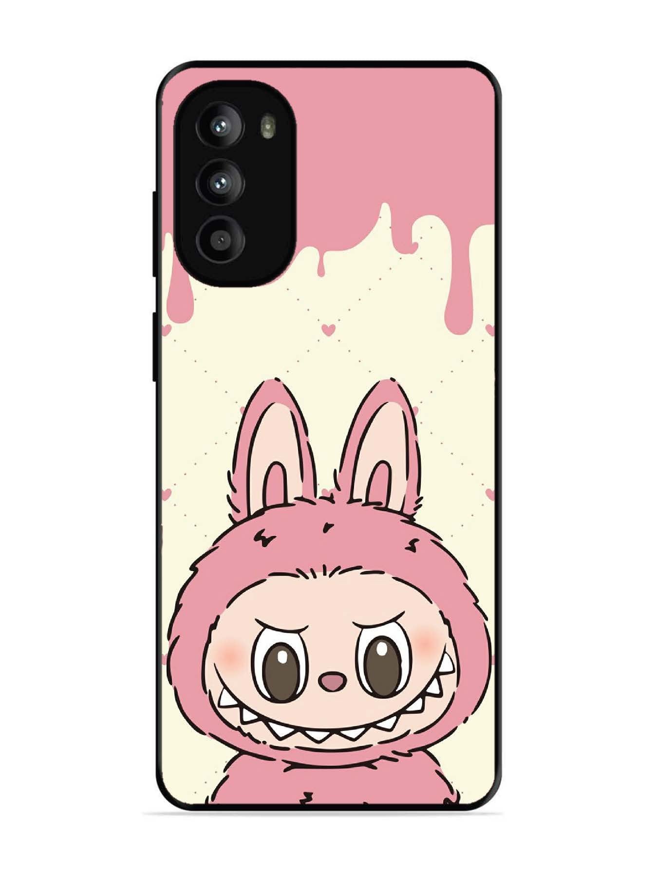 Motorola Moto G82 Labubu Closeup Pink