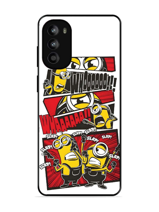 Motorola Moto G82 Minions Comic Panel Action