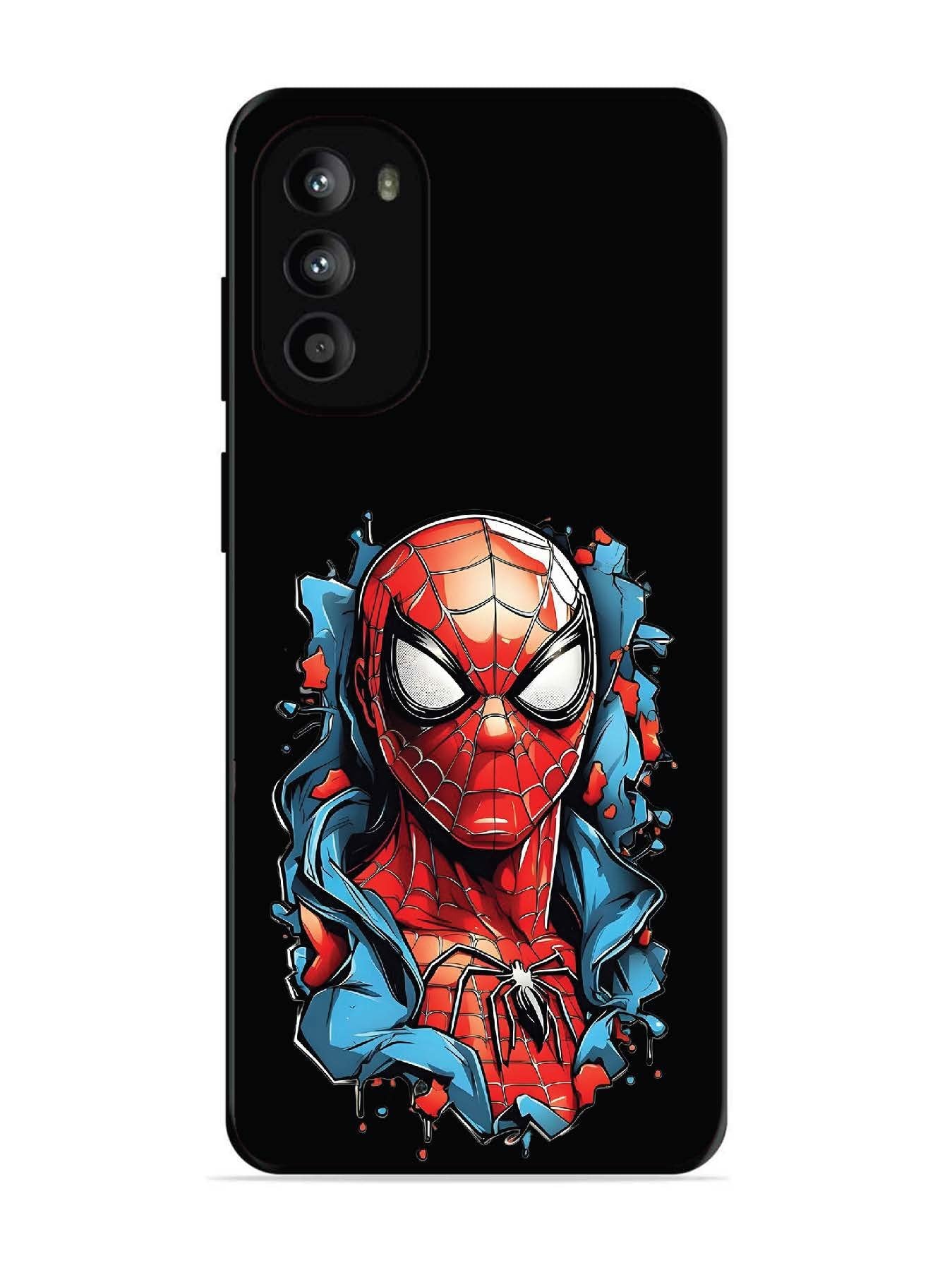Motorola Moto G82 Spider man street art style