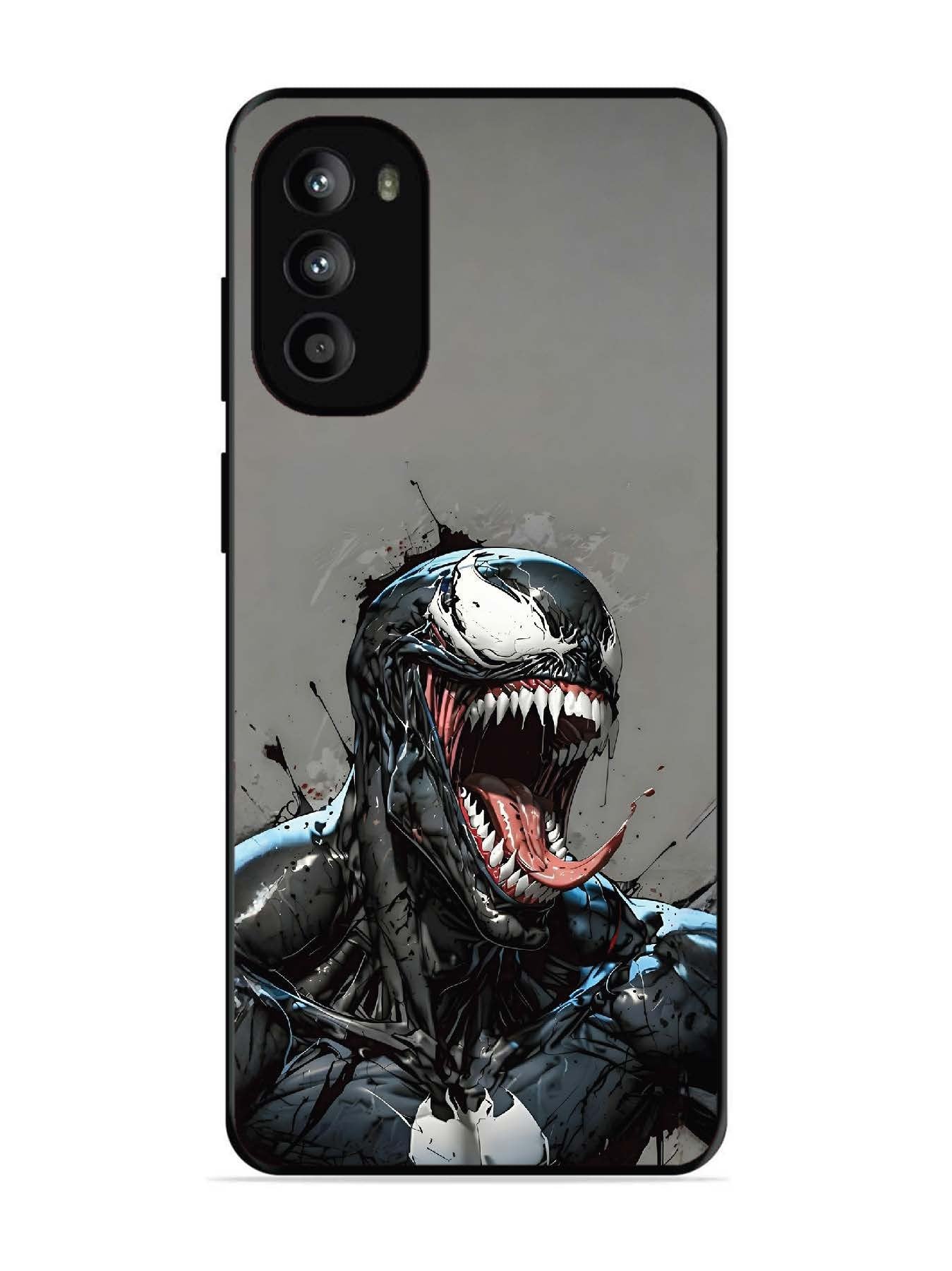 Motorola Moto G82 Venom Symbiote Grin Art