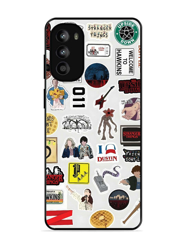 Motorola Moto G82 Stranger Things Sticker 4