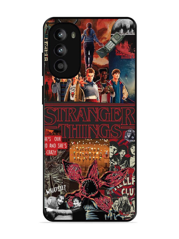 Motorola Moto G82 Stranger Things Cover