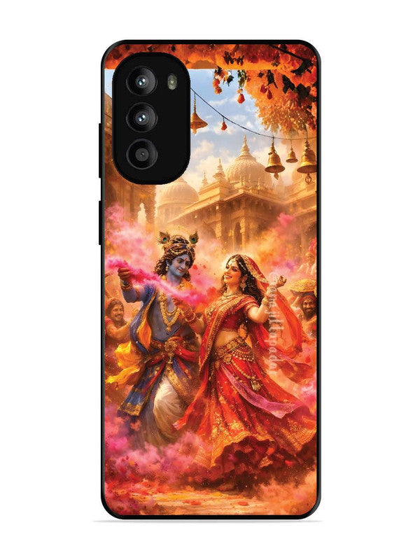 Motorola Moto G82 Radha Krishna Playing Holi