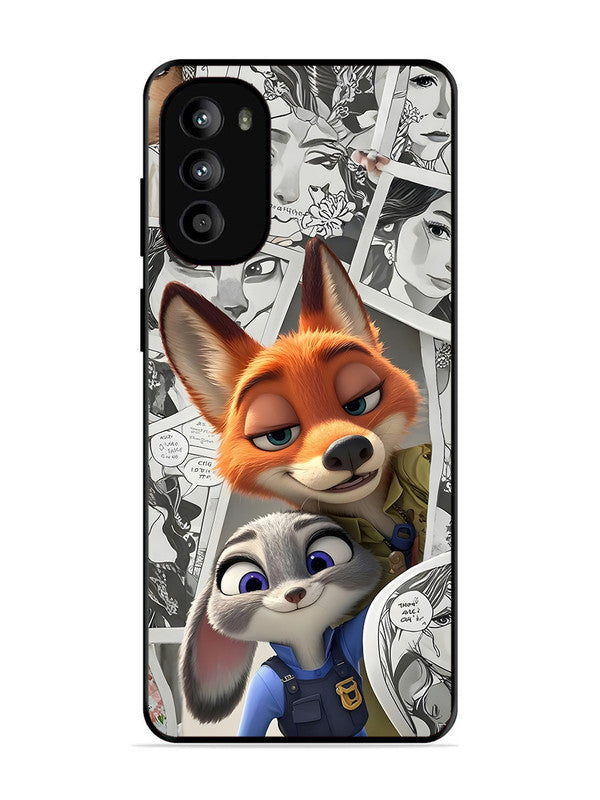 Motorola Moto G82 Cute Nick wilde and judy hopps