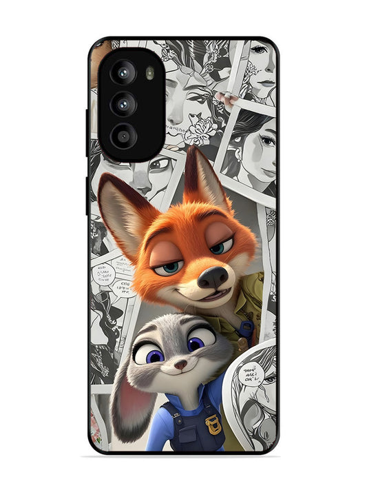 Motorola Moto G82 Cute Nick wilde and judy hopps