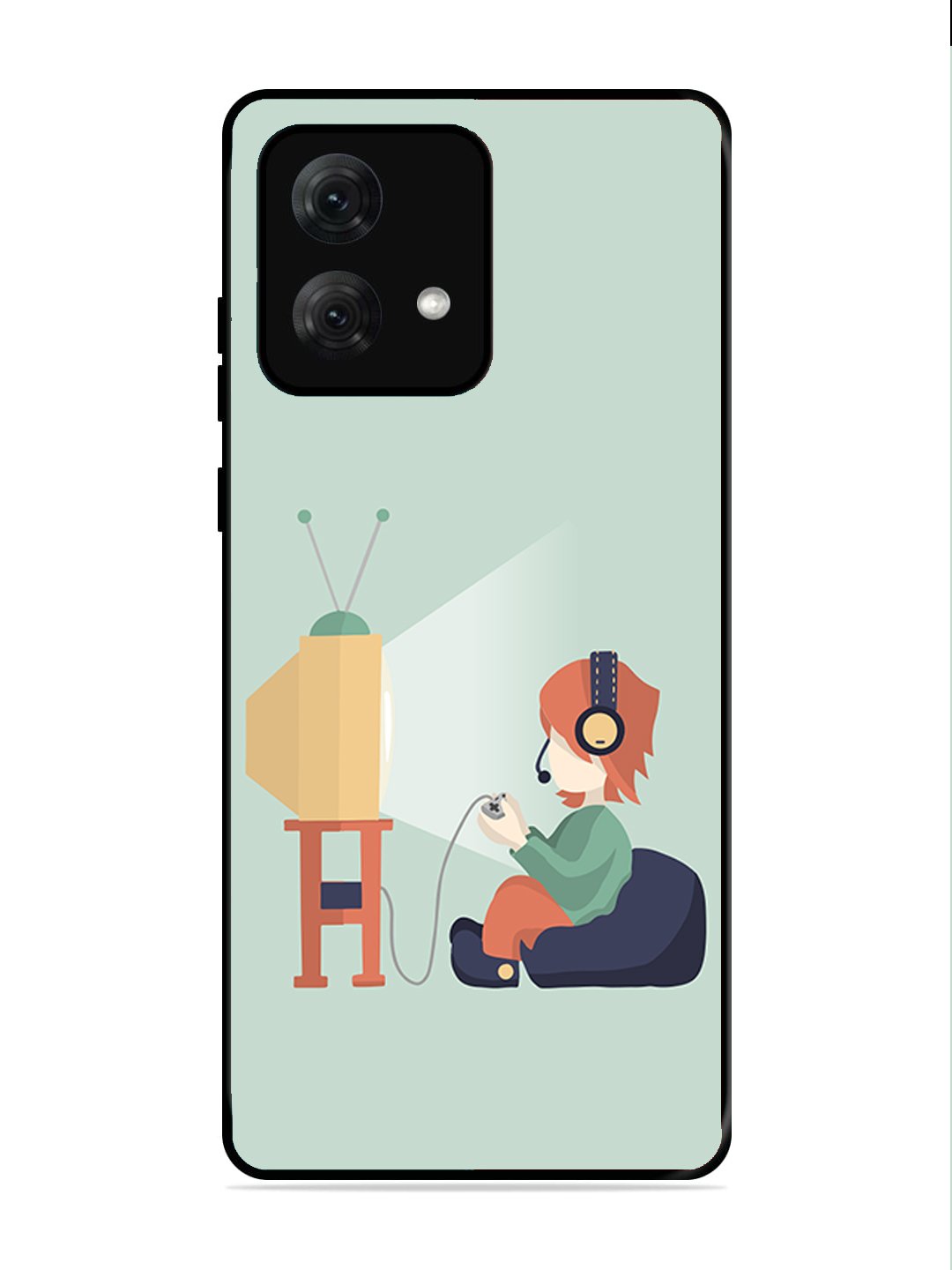 Motorola Moto G84 Kid Playing Game