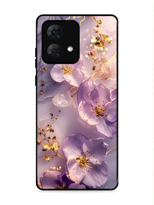 Motorola Moto G84 Orchid with Golden Safron
