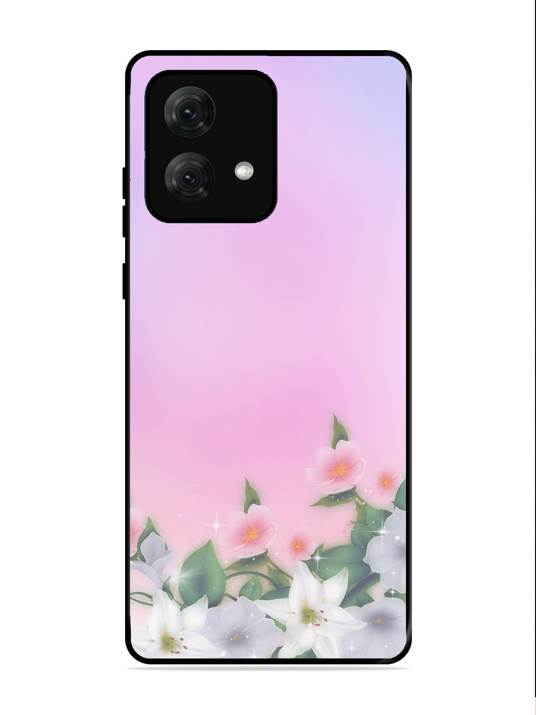 Motorola Moto G84 Pink Floral Elegance