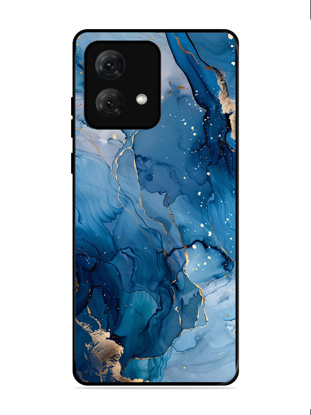 Motorola Moto G84 Oceanic Pattern with Golden Sprinkles