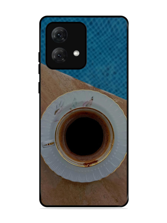 Motorola Moto G84 Black Tea Cup Saucer