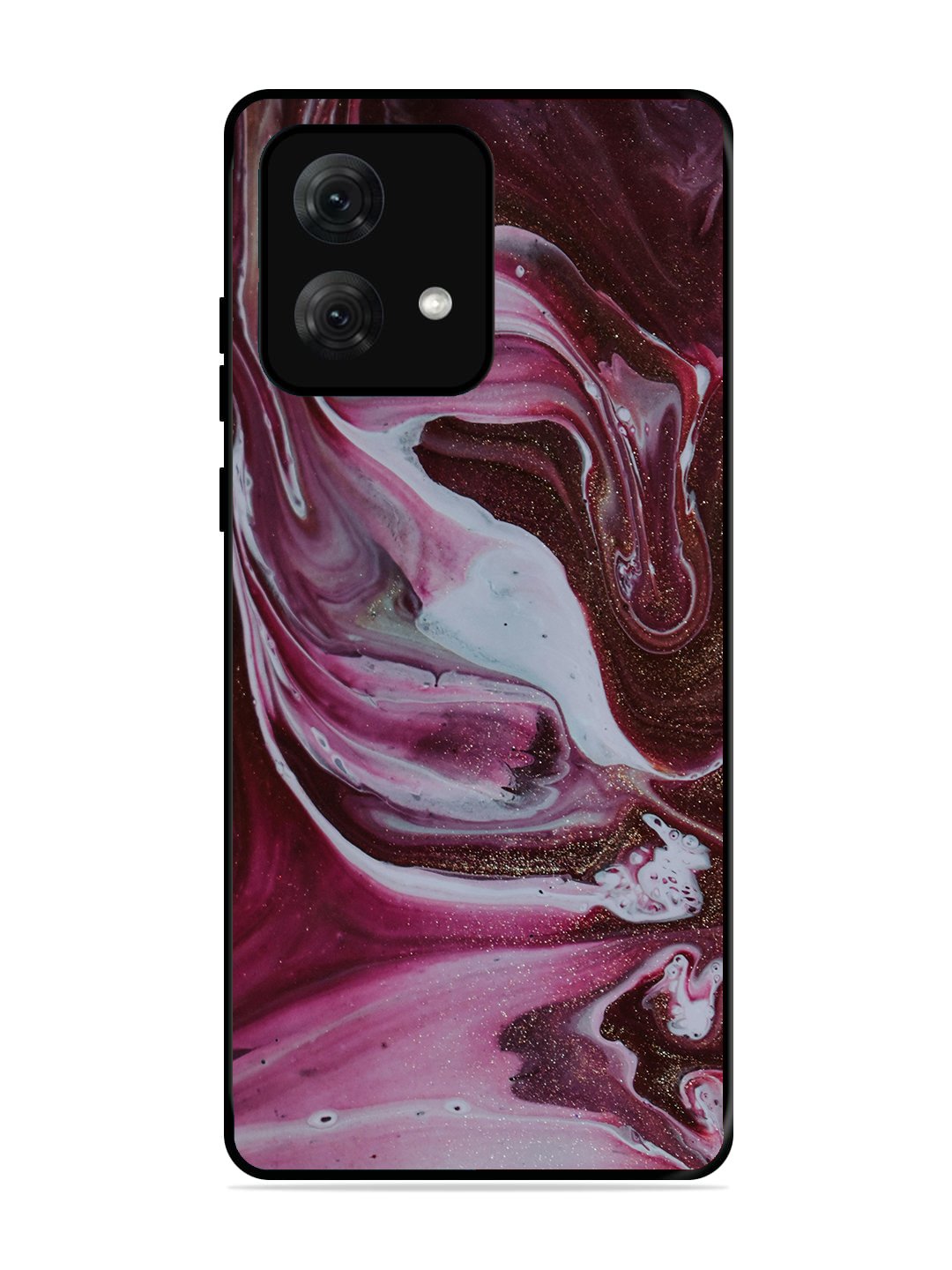 Motorola Moto G84 Pink And Golden Marble