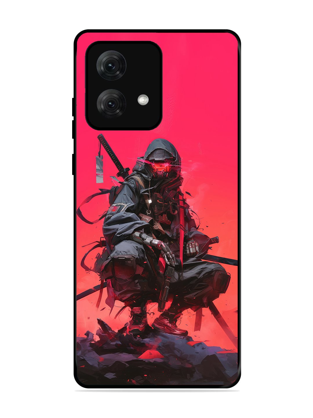 Motorola Moto G84 Cyberpunk Ninja Katana