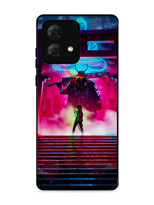Motorola Moto G84 Cyberpunk Yokai Monster