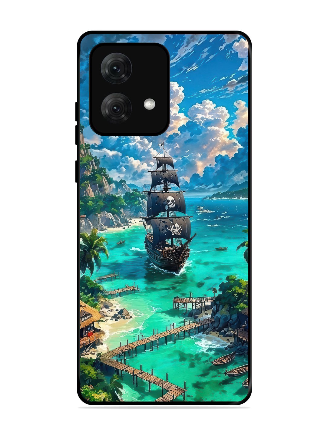 Motorola Moto G84 Pirate Ship Island