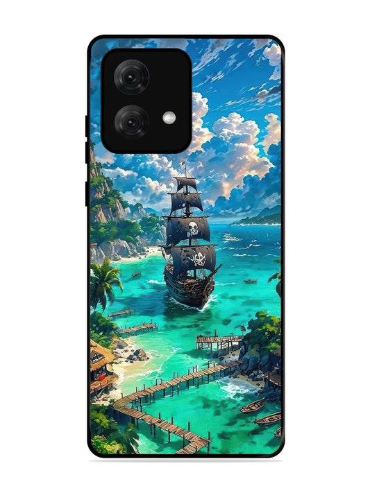 Motorola Moto G84 Pirate Ship Island