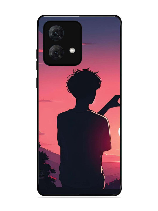 Motorola Moto G84 Love Heart with Hand Boy